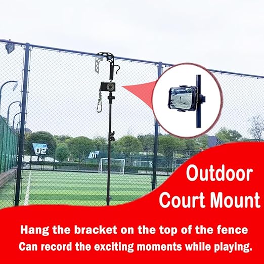 Gloperti Tennis & Pickleball Fence Phone Mount - 61myxRbntDL