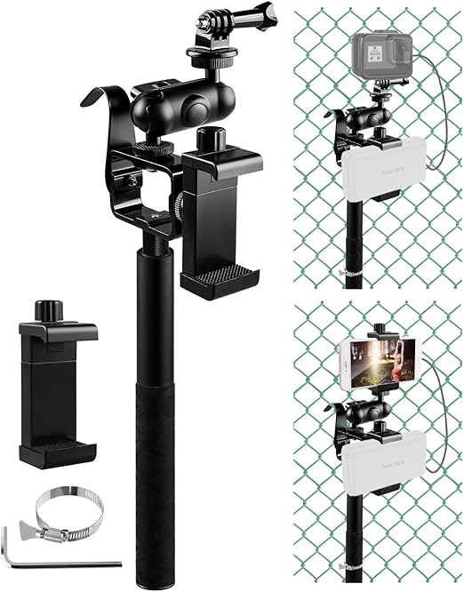 Gloperti Tennis & Pickleball Fence Phone Mount - 71dZntJ7PGL
